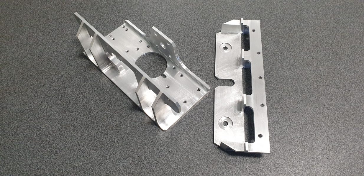 Support en aluminium 7075 pour la robotique